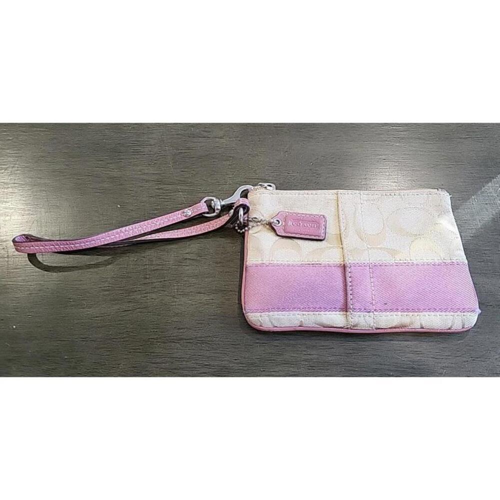 Coach Wristlet Purple